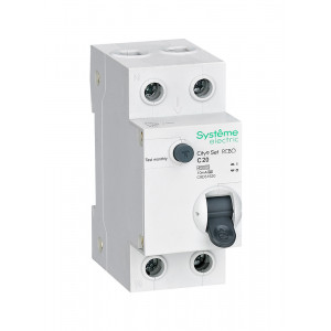 City9 Set Авт. выкл. диф. тока (АВДТ) 1P+N С 20А 4.5kA 10мА Тип-A 230В (C9D51620)